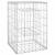 Stâlpi tip coș gabion, 2 buc., 40x40x60 cm, fier GartenMobel Dekor