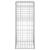 Stâlp tip coș gabion, 40x40x100 cm, fier GartenMobel Dekor