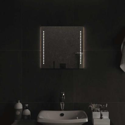 Oglindă de baie cu LED, 40x40 cm GartenMobel Dekor
