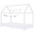 Cadru pat de copii, alb, 70 x 140 cm, lemn masiv de pin GartenMobel Dekor