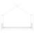 Cadru de pat pentru copii, alb, 70 x 140 cm, lemn masiv de pin GartenMobel Dekor