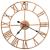 Ceas de perete, auriu, 40 cm, metal GartenMobel Dekor