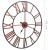 Ceas de perete, roșu, 58 cm, metal GartenMobel Dekor