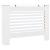 Mască pentru calorifer, alb, 112x19x81,5 cm, MDF GartenMobel Dekor