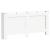 Mască pentru calorifer, alb, 172x19x81,5 cm, MDF GartenMobel Dekor