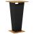Set mobilier bar de grădină cu perne, 5 piese, negru, poliratan GartenMobel Dekor