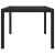 Set mobilier de exterior cu perne 11 piese negru/gri, poliratan GartenMobel Dekor