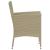 Set mobilier de grădină cu perne, 5 piese, bej, poliratan GartenMobel Dekor