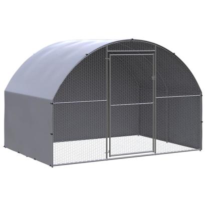 Volieră de păsări pentru exterior, 3x2x2 m, oțel galvanizat GartenMobel Dekor