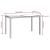Set mobilier de grădină cu perne, 3 piese, maro, poliratan GartenMobel Dekor