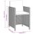Set mobilier de grădină cu perne, 3 piese, maro, poliratan GartenMobel Dekor