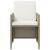 Set mobilier de grădină cu perne, 5 piese, bej, poliratan GartenMobel Dekor