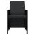 Set mobilier de exterior cu perne, 11 piese, negru, poliratan GartenMobel Dekor