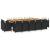 Set mobilier de exterior cu perne, 15 piese, negru, poliratan GartenMobel Dekor