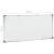 Tablă magnetică albă, 110x60 cm, oțel GartenMobel Dekor