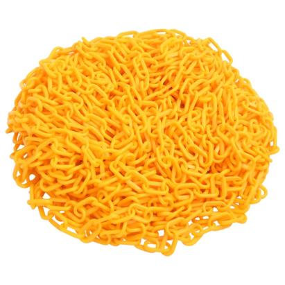 Lanțuri de avertizare, galben ,100 m Ø8 mm, plastic GartenMobel Dekor