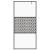 Paravan de duș walk-in negru 90x195 cm sticlă ESG transparentă GartenMobel Dekor