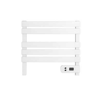 Uscător electric de prosoape Leziter 150W alb, cu afișaj LED