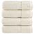 Prosoape de baie premium SOLUND, 4 buc., crem, 30x30 cm, 600 g/m² GartenMobel Dekor