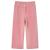 Pantaloni de copii din velur, roz, 128 GartenMobel Dekor