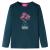 Tricou de copii cu mâneci lungi, verde închis, 104 GartenMobel Dekor