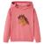 Hanorac cu glugă pentru copii, roz antichizat, 104 GartenMobel Dekor