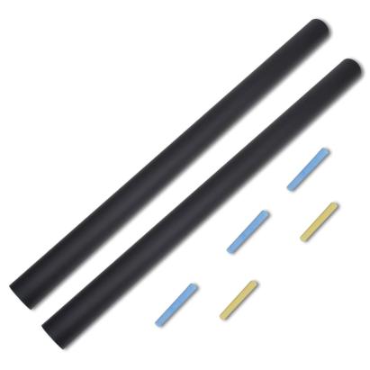 Autocolant de perete tip tablă, 0,6 x 2 m, 2 role, cu cretă GartenMobel Dekor