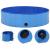 Piscină pentru câini pliabilă, albastru, 120 x 30 cm, PVC GartenMobel Dekor
