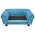 Canapea pentru câini, turcoaz, 72x45x30 cm, pluș GartenMobel Dekor