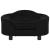Canapea pentru câini, negru, 67x47x36 cm, pluș GartenMobel Dekor