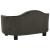 Canapea pentru câini, gri închis, 67x47x36 cm, pluș GartenMobel Dekor