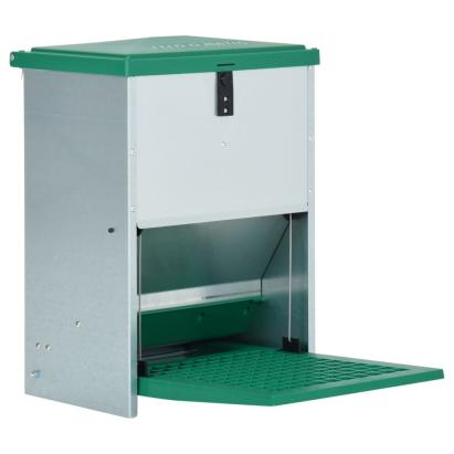 Dozator automat de hrană pentru păsări de curte cu banda 12 kg GartenMobel Dekor