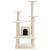 Ansamblu pisici cu stâlpi din funie de sisal, crem, 110 cm GartenMobel Dekor