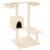 Ansamblu de pisici cu stâlpi de zgâriat, crem, 82 cm GartenMobel Dekor