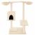 Ansamblu de pisici cu stâlpi de zgâriat, crem, 82 cm GartenMobel Dekor