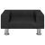 Pat de câini, negru, 50x40x26,5 cm, catifea GartenMobel Dekor