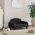 Pat de câini, negru, 50x40x30 cm, piele ecologică GartenMobel Dekor
