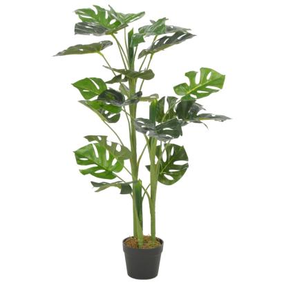 Plantă artificială Monstera cu ghiveci, verde, 100 cm GartenMobel Dekor