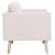 Canapea cu 2 locuri, crem, material textil GartenMobel Dekor