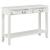 Masă consolă, alb, 110 x 35 x 80 cm, lemn GartenMobel Dekor
