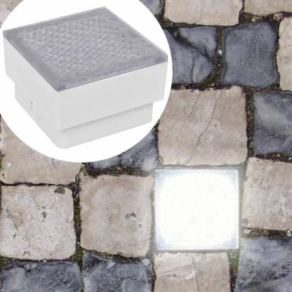 Lumini cu LED-uri încastrate 6 buc 100x100x68 mm (3x41715) GartenMobel Dekor