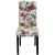 Scaune de bucătărie, 6 buc., multicolor, material textil GartenMobel Dekor
