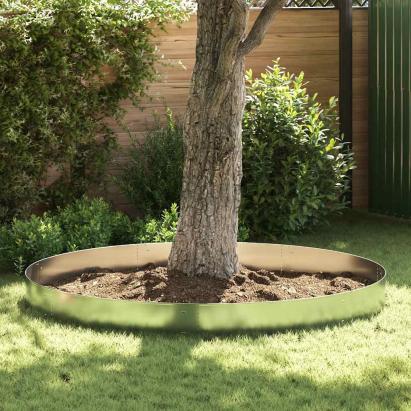 Gard de gazon, 10 buc., 100 x 20 cm, oțel galvanizat GartenMobel Dekor