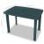 Set mobilier bistro, 3 piese, verde, plastic GartenMobel Dekor