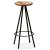Set mobilier de bar, 3 piese, lemn masiv reciclat GartenMobel Dekor