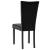 Scaune de sufragerie, 6 buc, negru, catifea GartenMobel Dekor