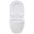 Toaletă suspendată cu rezervor WC ascuns, alb, ceramică GartenMobel Dekor