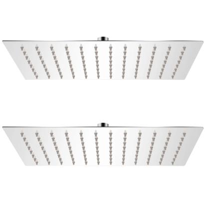 Cap de duș tip ploaie, 2 buc., 20 x 30 cm, oțel inoxidabil GartenMobel Dekor