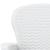 Set mobilier de exterior 5 piese alb plastic aspect ratan GartenMobel Dekor