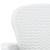 Set mobilier de exterior, 7 piese, alb, plastic, aspect ratan GartenMobel Dekor